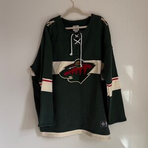 MN Wild Sweatshirt Jersey